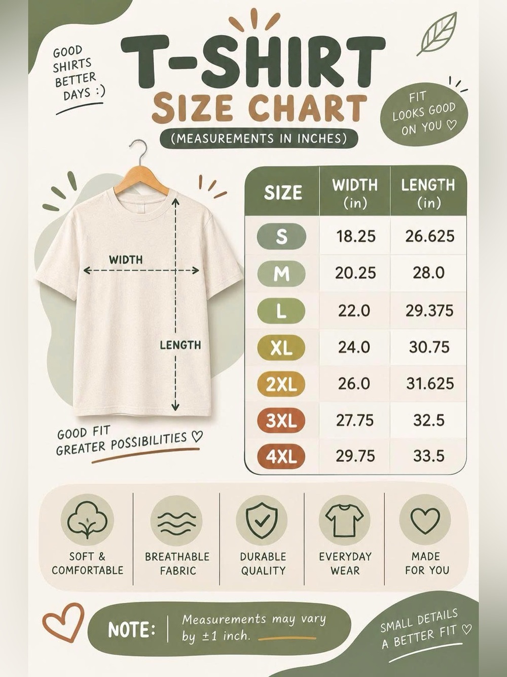 Comfort Colors Pepper Graphic Halloween Tee with Cream Moon & Orange Pumpkin - Picture 3 of 3